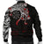 Viking Men's Bomber Jacket - Dragon and Vegvisir Blood Tattoo RLT12 - Wonder Print Shop