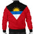 Antigua and Barbuda Men's Bomber Jacket Original Flag - Wonder Print Shop