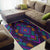 Seamless Multicolored Tribal Area Rug LT10 - Wonder Print Shop