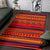 Pattern Color Orange Area Rug LT10 - Wonder Print Shop