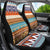 White Geometric Pattern Native American Car Seat Covers LT10 - Wonder Print Shop