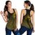 Viking Women's Racerback Tank, Ethnic Odin Raven Gold RLT12 - Wonder Print Shop