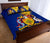 Barbados Quilt Bed Set - Barbados Coat of Arms & Flag - Wonder Print Shop