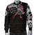 Viking Men's Bomber Jacket - Dragon and Vegvisir Blood Tattoo RLT12 - Wonder Print Shop