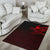 Viking Area Rug The Raven Of Odin Rune, Red RLT12 - Wonder Print Shop