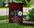 Viking Garden Flag Raven Of Odin and Symbol Viking On Blood Background RLT12 - Wonder Print Shop