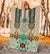 green-pattern-breastplate-blanket