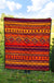 Native American Pattern Color Orange Premium Quilt LT10 - Wonder Print Shop