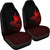 Viking Car Seat Covers The Raven Of Odin Rune, Red RLT12 - Wonder Print Shop