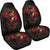 Blood Moon Red Wolf Car Seat Covers LT10 - Wonder Print Shop