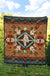 Native American Pattern Brown Mandala Premium Quilt LT10 - Wonder Print Shop