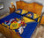 Barbados Quilt Bed Set - Barbados Coat of Arms & Flag - Wonder Print Shop