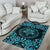 Viking Area Rug Fenrir Viking Cyan 3D RLT12 - Wonder Print Shop