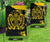 Viking Garden Flag, Loki Bound Triskele Rune Gold RLT12 - Wonder Print Shop