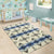 Seamless Geometric Pattern Area Rug LT10 - Wonder Print Shop