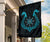 Viking Garden Flag, Aegishjalmur Helm Of Awe Blue Edition RLT12 - Wonder Print Shop