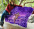 Native American Girl and Wolf Purple Premium Quilt LT10 - Wonder Print Shop