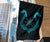 Viking Garden Flag, Aegishjalmur Helm Of Awe Blue Edition RLT12 - Wonder Print Shop