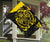 Viking Garden Flag, Loki Bound Triskele Rune Gold RLT12 - Wonder Print Shop