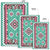 Ethnic Geometric Pink Pattern Area Rug LT10 - Wonder Print Shop