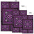 Naumaddic Arts Light Purple Native American Area Rug LT10 - Wonder Print Shop