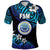 Custom Federated States of Micronesia Polo Shirt Unique Vibes Blue LT8 - Wonder Print Shop