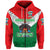 Custom Papua New Guinea Agmark Rabaul Gurias Zip Hoodie Rugby Green, Custom Text And Number LT8 - Wonder Print Shop