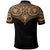 Viking Polo Shirt Best Viking Tattoo Gold RLT12 - Wonder Print Shop