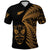 Custom New Zealand Haka Rugby Maori Polo Shirt Silver Fern Vibes Gold LT8 - Wonder Print Shop