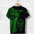 Custom New Zealand T Shirt Haka Rugby Maori with Silver Fern Vibes Green LT8 - Wonder Print Shop