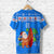 custom-personalised-hawaii-christmas-t-shirt-santa-claus-surfing-simple-style-blue