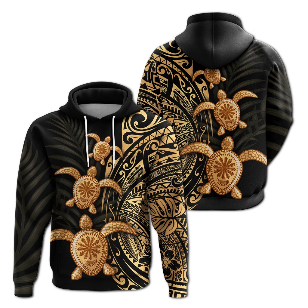 polynesian-turtle-hoodie-honu-family-gold