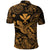 Hawaii Golf Shirts Polynesian Turtle with Kanaka Maoli Polo Shirt Unique Style Gold LT8 - Wonder Print Shop