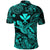 Hawaii Golf Shirts Polynesian Turtle with Kanaka Maoli Polo Shirt Unique Style Turquoise LT8 - Wonder Print Shop