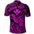 Custom Hawaii Golf Shirts Polynesian Turtle with Kanaka Maoli Polo Shirt Unique Style Pink LT8 - Wonder Print Shop