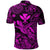 Hawaii Golf Shirts Polynesian Turtle with Kanaka Maoli Polo Shirt Unique Style Pink LT8 - Wonder Print Shop