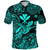 Custom Hawaii Golf Shirts Polynesian Turtle with Kanaka Maoli Polo Shirt Unique Style Turquoise LT8 - Wonder Print Shop