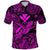 Custom Hawaii Golf Shirts Polynesian Turtle with Kanaka Maoli Polo Shirt Unique Style Pink LT8 - Wonder Print Shop