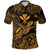 Custom Hawaii Golf Shirts Polynesian Turtle with Kanaka Maoli Polo Shirt Unique Style Gold LT8 - Wonder Print Shop