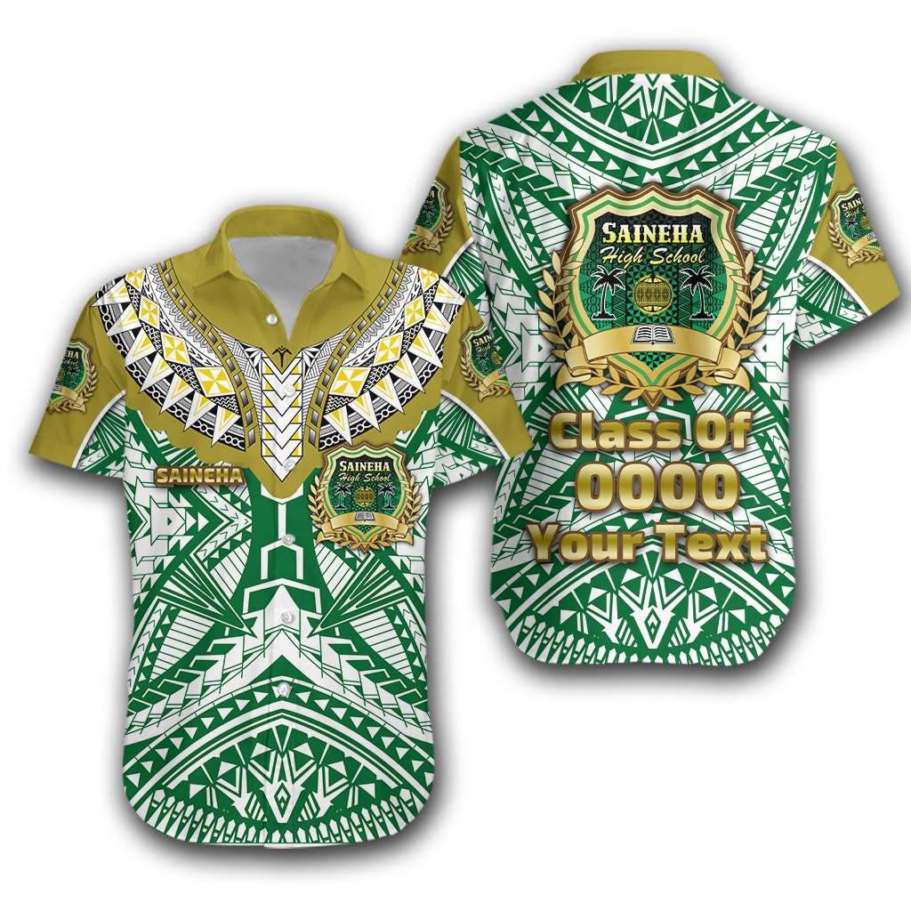 (Custom Personalised) Saineha Tonga Hawaiian Shirt Polynesian Sport Style Special - Class of LT16 - Wonder Print Shop