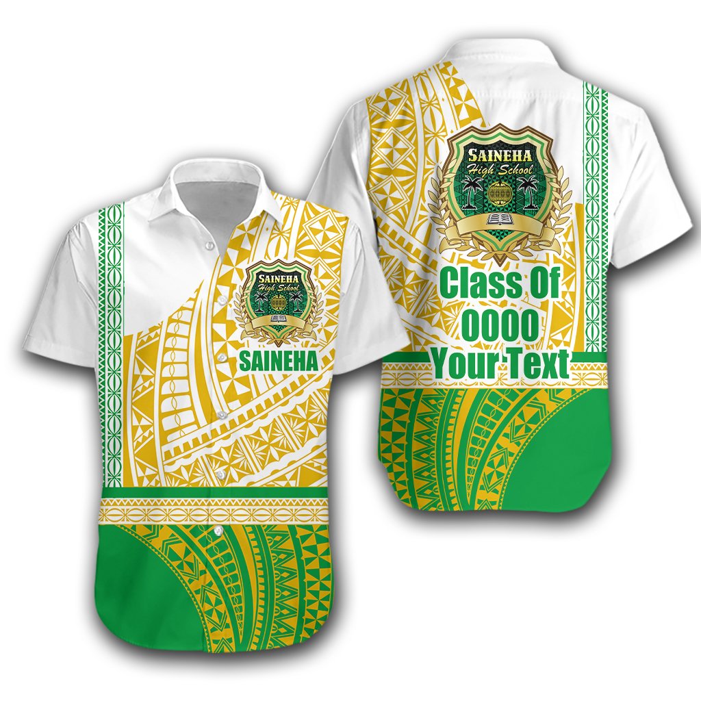 (Custom Personalised) Saineha Tonga Hawaiian Shirt Old Style Special - Class of LT16 - Wonder Print Shop