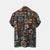 Tribal Geometry Print Hawaiian Shirt Original Style Black LT8 - Wonder Print Shop