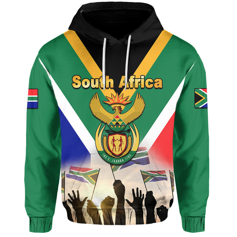 South Africa Freedom Day Hoodie LT6 - Wonder Print Shop