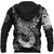 Viking Clothing Viking Fenrir Wolf Tattoo Style Hoodie RLT12 - Wonder Print Shop