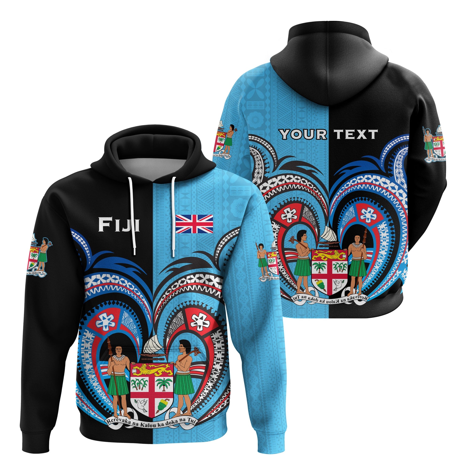 Custom Fiji Is My HearHoodie Polynesian Special Style LT16 - Wonder Print Shop