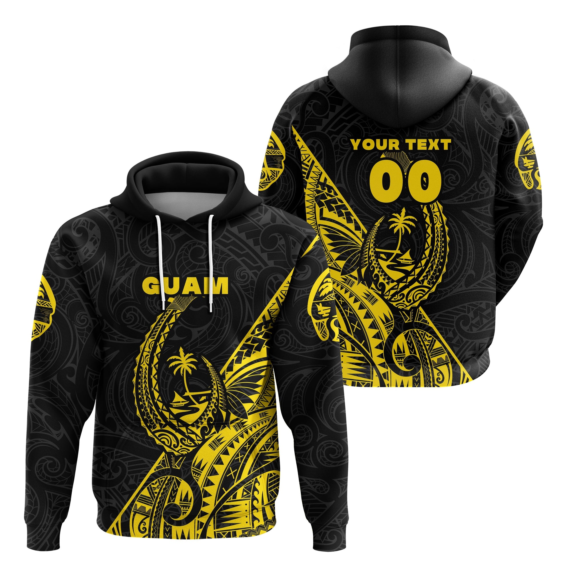 custom-personalised-guam-rugby-hoodie-polynesian-patterns-style-yellow