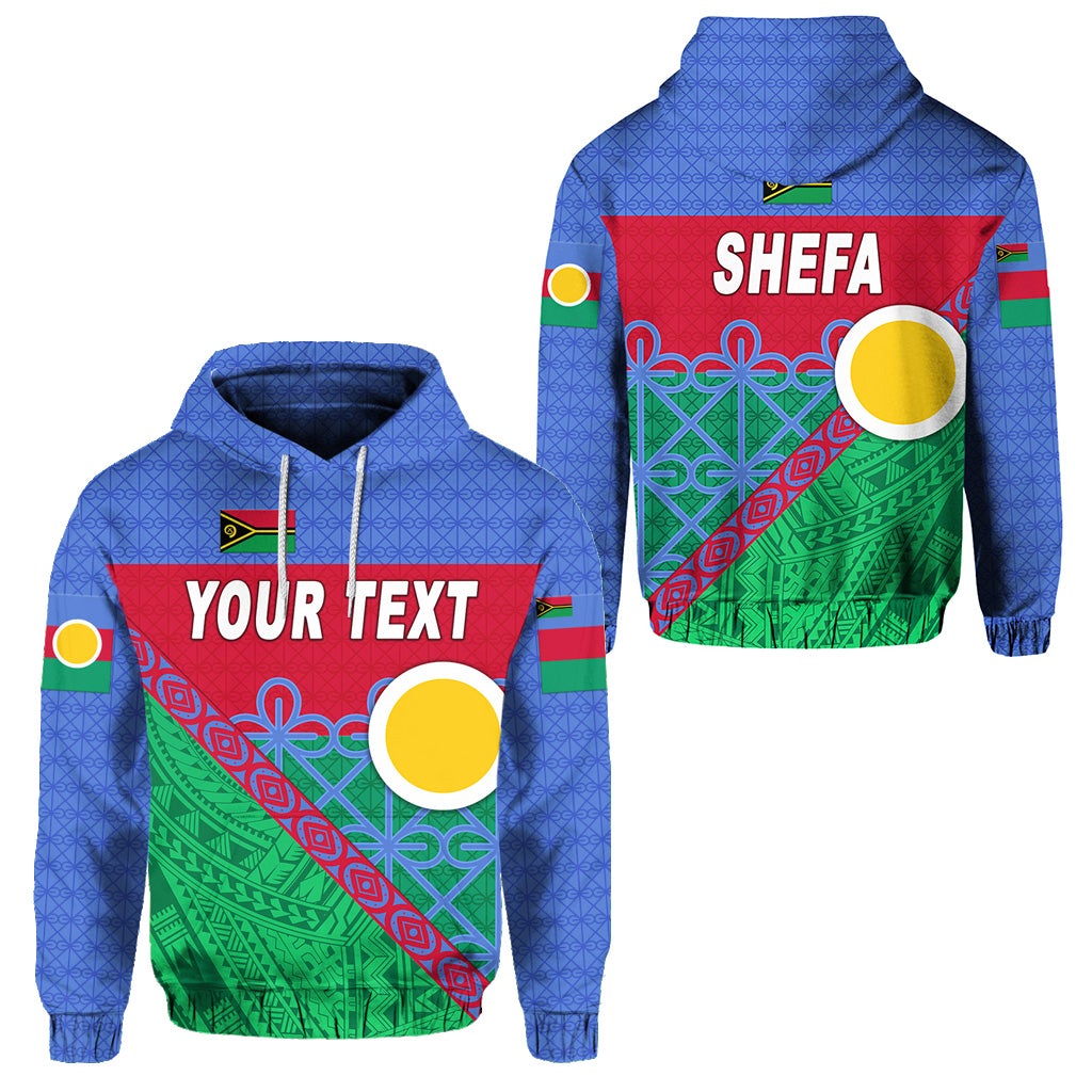 Custom Shefa Province Hoodie Vanuatu Pattern Unique Style LT8 - Wonder Print Shop