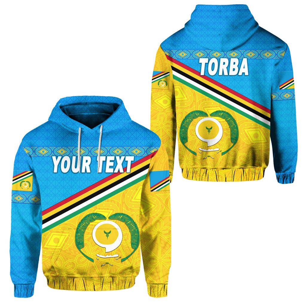 Custom Torba Province Hoodie Vanuatu Pattern Unique Style LT8 - Wonder Print Shop