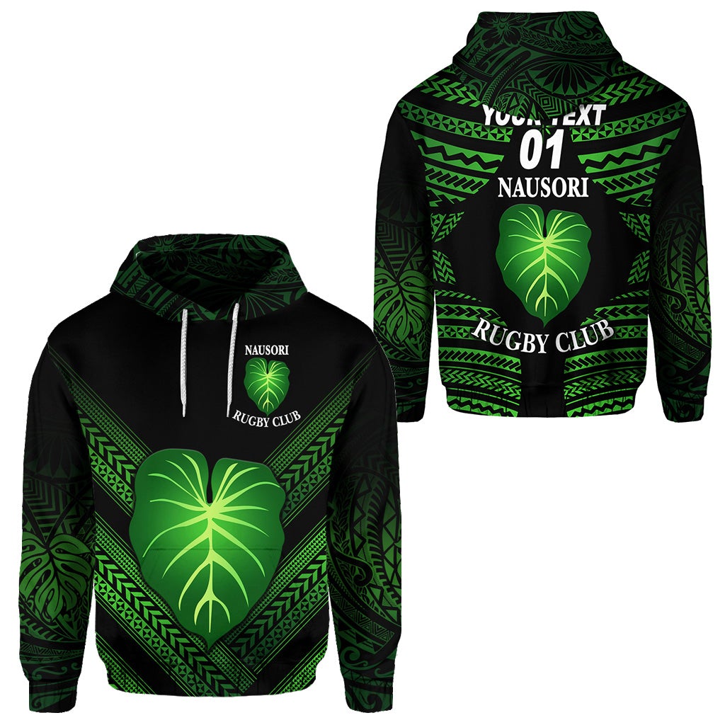 Custom Fiji Nausori Rugby Hoodie Creative Style NO.1, Custom Text And Number LT8 - Wonder Print Shop