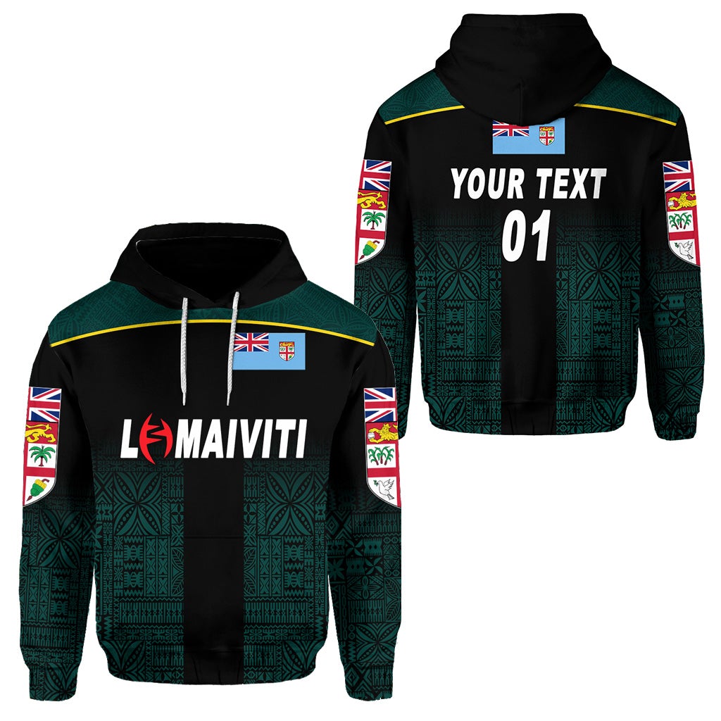 Custom Lomaiviti Fiji Rugby Hoodie Simple Vibes, Custom Text And Number LT8 - Wonder Print Shop